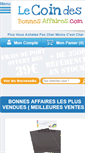 Mobile Screenshot of lecoindesbonnesaffaires.com
